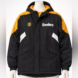 NFL Black and Gold Kids Puffer Jacket